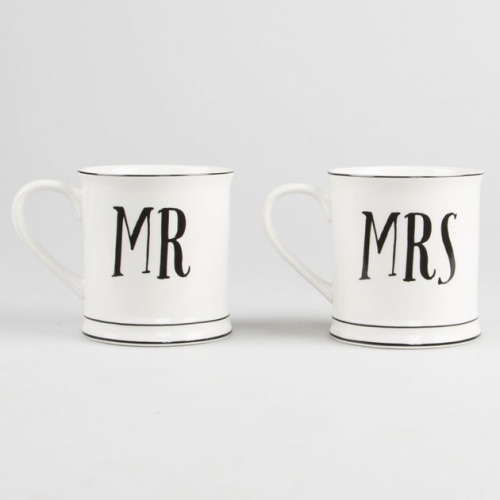 Mr & Mrs Mug Assorted