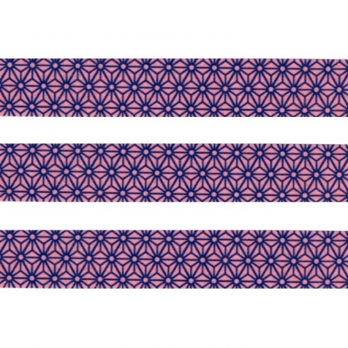 Washi Masking Tape Asanoah - blau/rosa