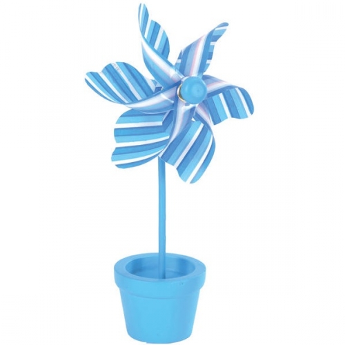 Windmill name holder turquoise